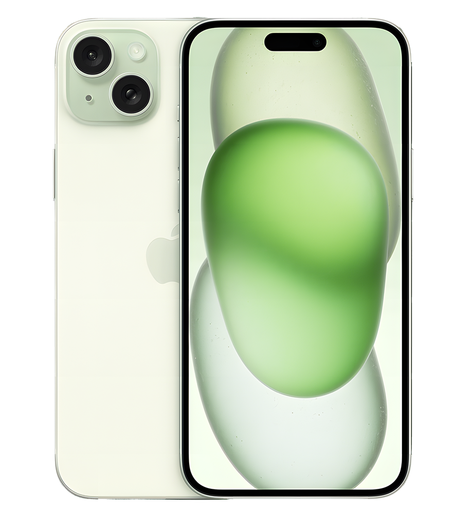 iPhone 15 vert